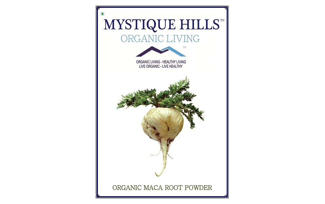 Mystique Hills Organic Maca Root Powder   Box  100 grams